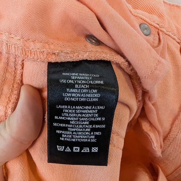 Urban Outfitters BDG Low A-Wide Orange Jeans, Sz 31 - Picture 7 of 8